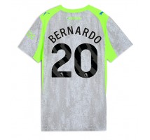 Manchester City Bernardo Silva #20 Koszulka Trzecia damskie 2025-26 Krótki Rękaw